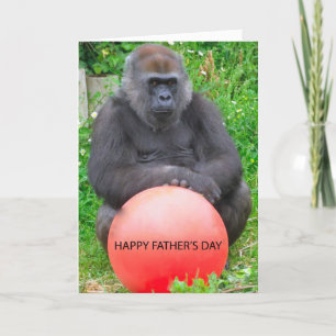 GORILLA — FATHER'S DAY CARD