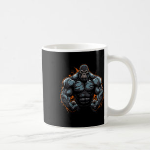 Gorilla Flexing  Coffee Mug