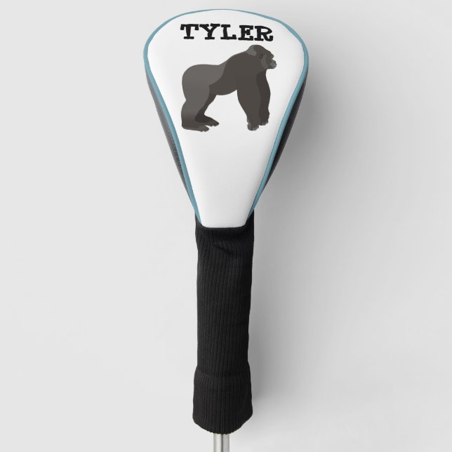 GORILLA GOLF HEAD COVER PERSONALIZED FUNNY (Front)