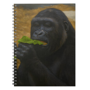 Gorilla Grace – Realistic Wildlife Portrait Notebook