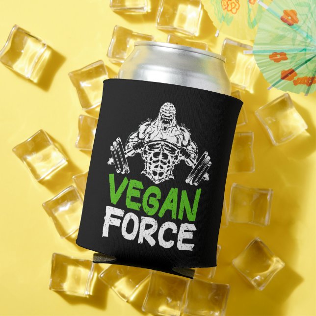 Gorilla Green Vegan Force  Can Cooler (In Situ Summer)