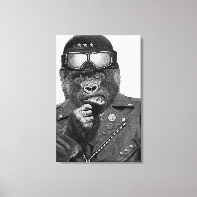 Gorilla Guy Canvas Print (Front)