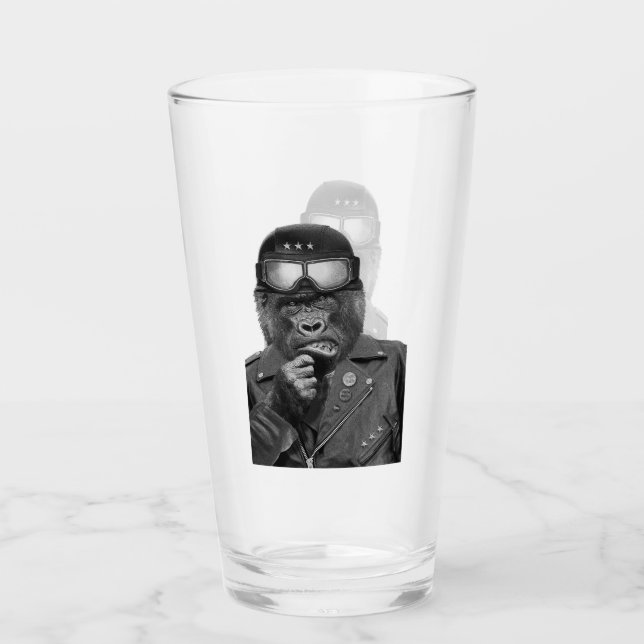 Gorilla Guy Glass (Front)