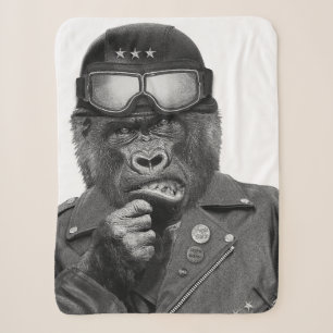 Gorilla Guy Sherpa Blanket