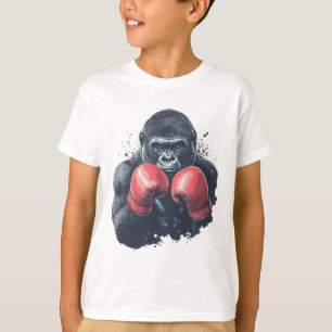 Gorilla In Boxing Gloves - Boxing Training T-Shirt