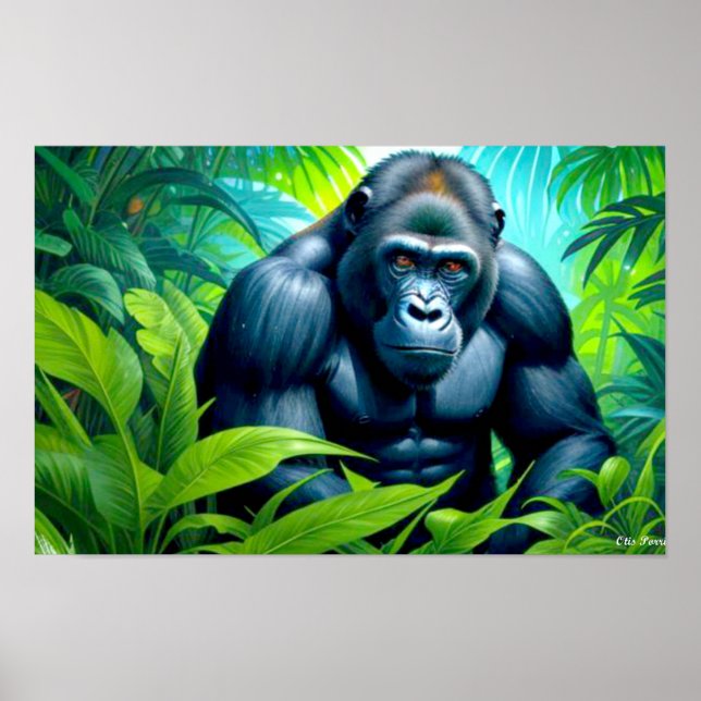 GORILLA IN THE RAINFOREST 7 POSTER (Front)