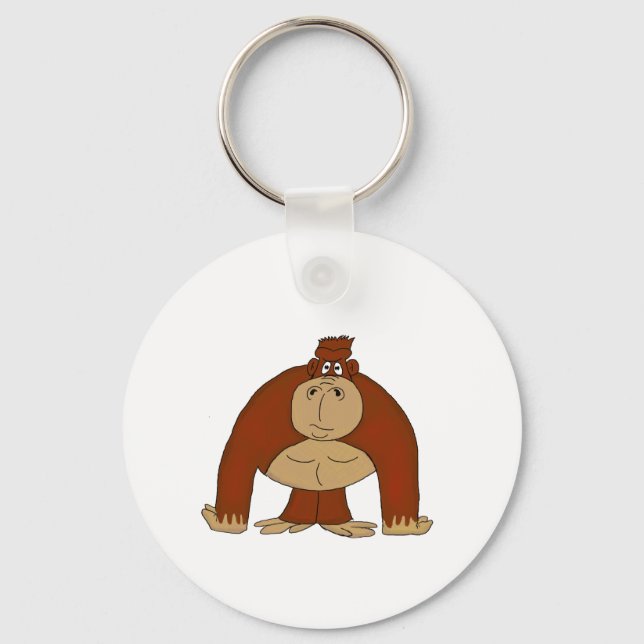 Gorilla Keychain (Front)