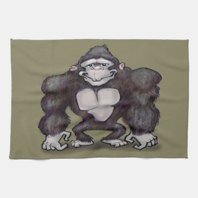 Gorilla Kitchen Towel (Horizontal)