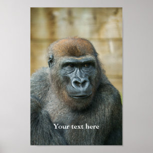 Gorilla Lope Poster