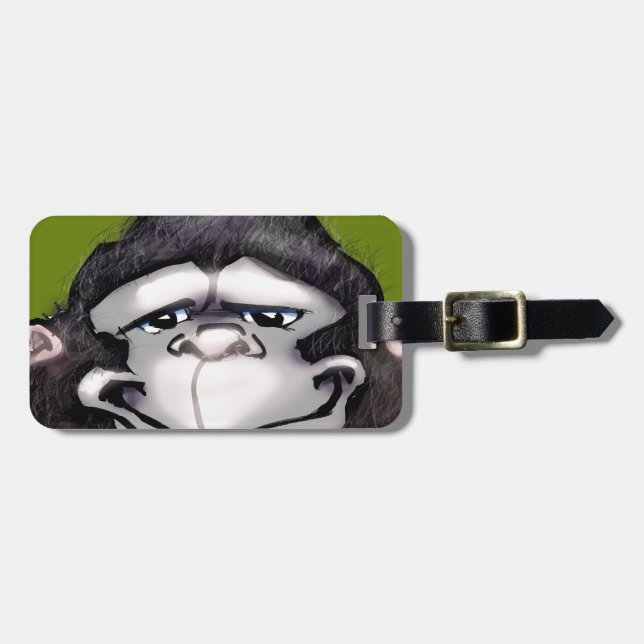 Gorilla Luggage Tag (Front Horizontal)