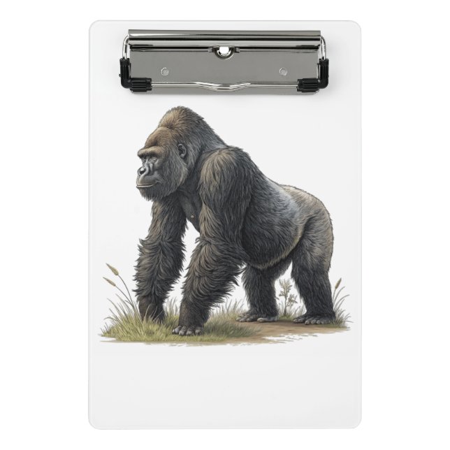 Gorilla Mini Clipboard (Front)