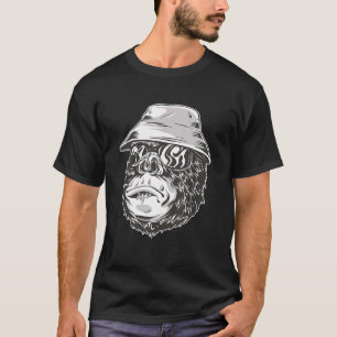 Gorilla Monkey Fisherman Monkey  Gorilla Children T-Shirt