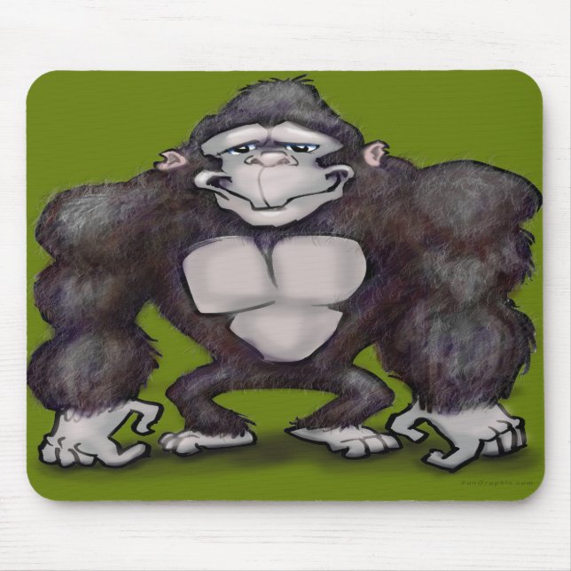 Gorilla Mouse Pad (Front)