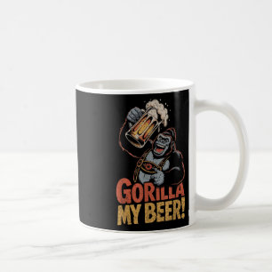 Gorilla My Beer Funny Ape Stein Party Animal