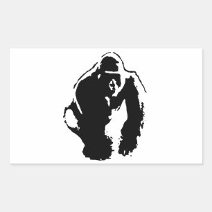 Gorilla Pop Art Sticker