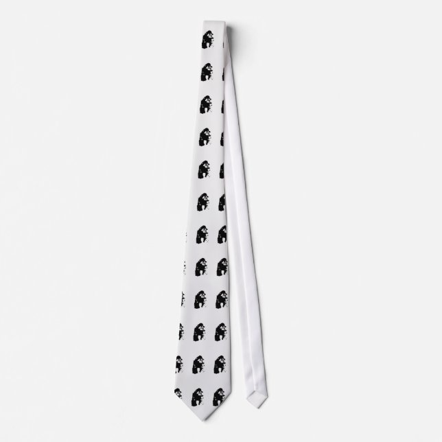 Gorilla Pop Art Tie (Front)