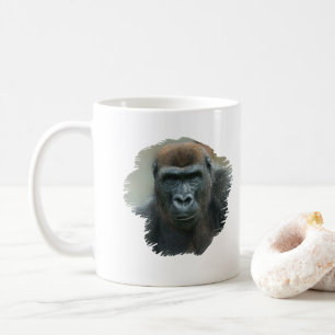 Gorilla Portrait Coffee Mug