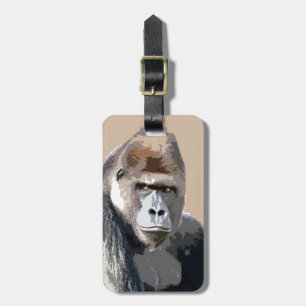 Gorilla Portrait Luggage Tags