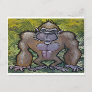 Gorilla Postcard