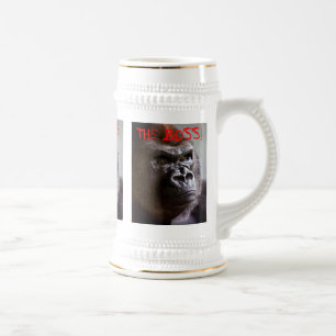 Gorilla Silverback The Boss King Sized Stein