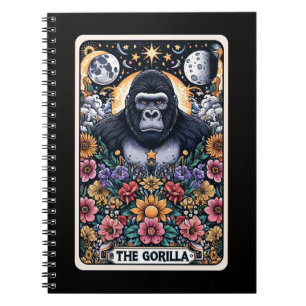Gorilla Spirit Tarot Card Notebook