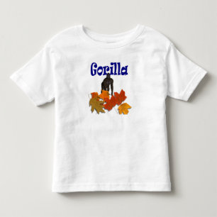 Gorilla wild animals kids t-shirt