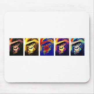 Gorillas Pop Art Mouse Pad