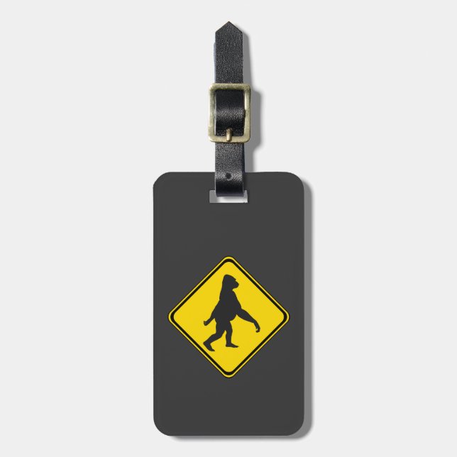 Gorillas Xing! Luggage Tag (Front Vertical)