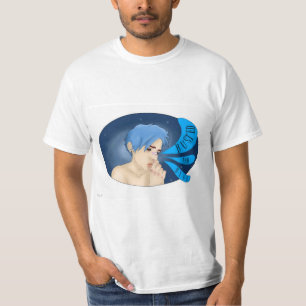 Gorillaz 2-D, Busted And Blue T-Shirt