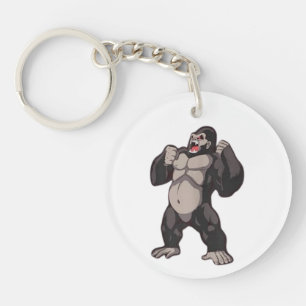 Gorille qui rugit Singe Grand Singe