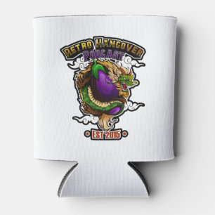 Gorp the Eggplant Dragon Can Coozie