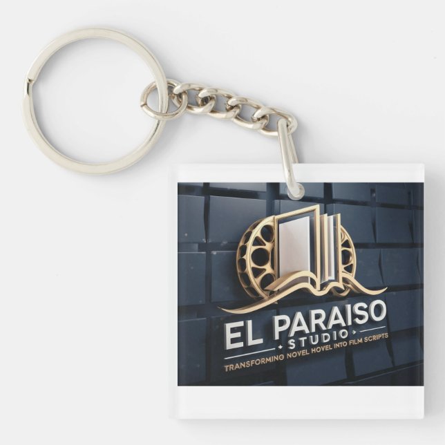Gorra El Paraiso Studio Keychain (Front)