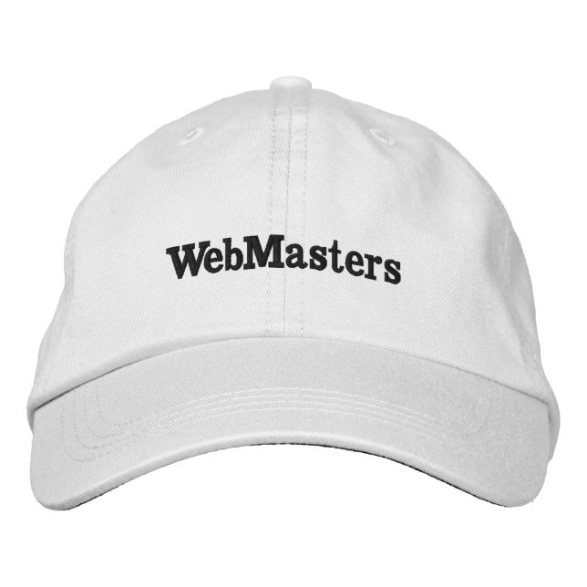 Gorras WebMasters Embroidered Hat (Front)