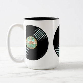 Gorst Records Vinyl Record Two-Tone Coffee Mug