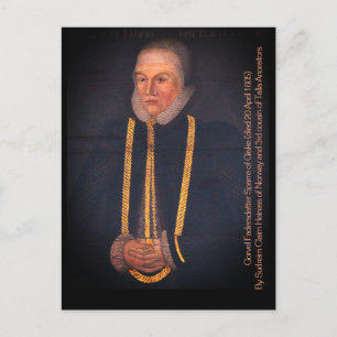 Gorvel Fadersdatter Sparre of Giske (died 1605) Postcard