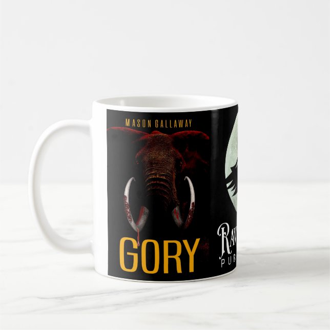 GORY tasse à café de 11 onces. (Gauche)
