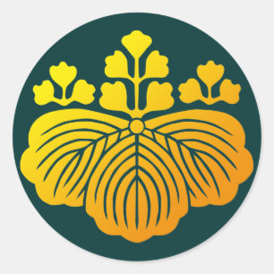 Gosankiri-mon Classic Round Sticker