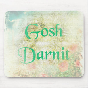 Gosh Darnit Granny Swear Series Mouse Pad