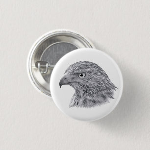 Goshawk - Badge 1 Inch Round Button