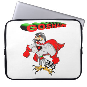 Goshawk Cartoon Laptop Sleeve