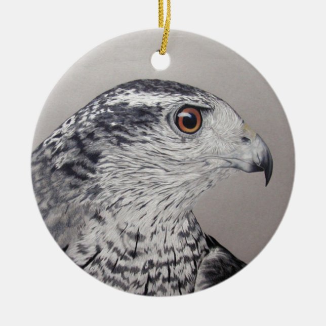 Goshawk ornament (Front)