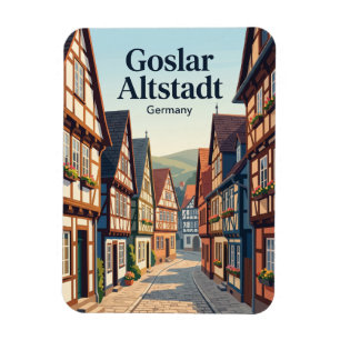 Goslar Old Town (Altstadt), UNESCO World Heritage  Magnet