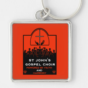 Gospel Choir Church Accessory Keychain