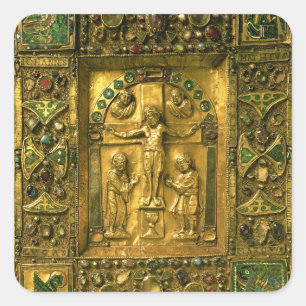 Gospel Cover, Ottonian, Germany, 11th century (gol Square Sticker