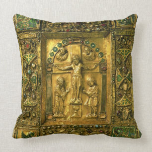 Gospel Cover, Ottonian, Germany, 11th century (gol Throw Pillow
