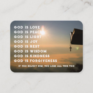 Gospel Evangelism Invite Salvation pocket keepsake