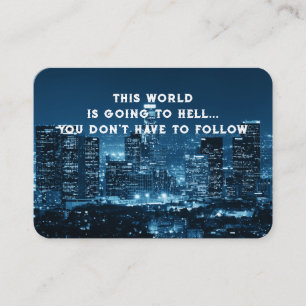 Gospel Evangelism Invite Salvation pocket keepsake