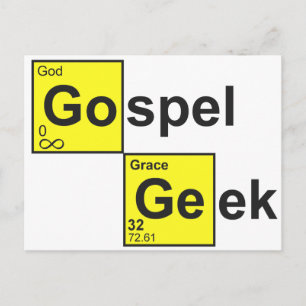 Gospel Geek Postcard