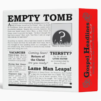 Gospel Headlines Christian school/work binder