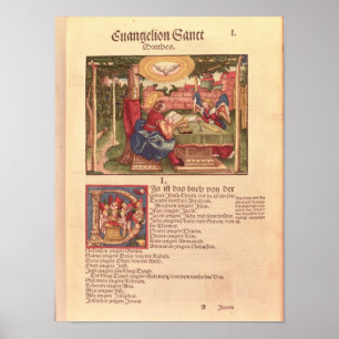 Gospel of St.Matthew, Book I Poster